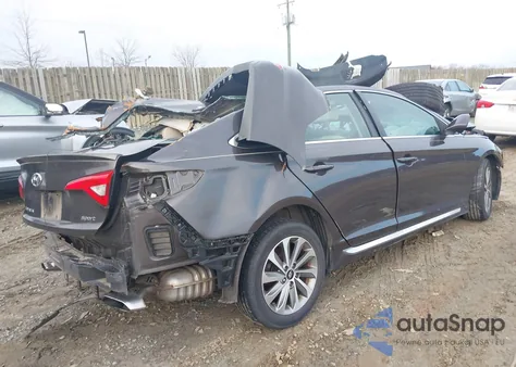 2016 Hyundai Sonata Sport from USA, damaged, VIN 5NPE34AF2GH328864